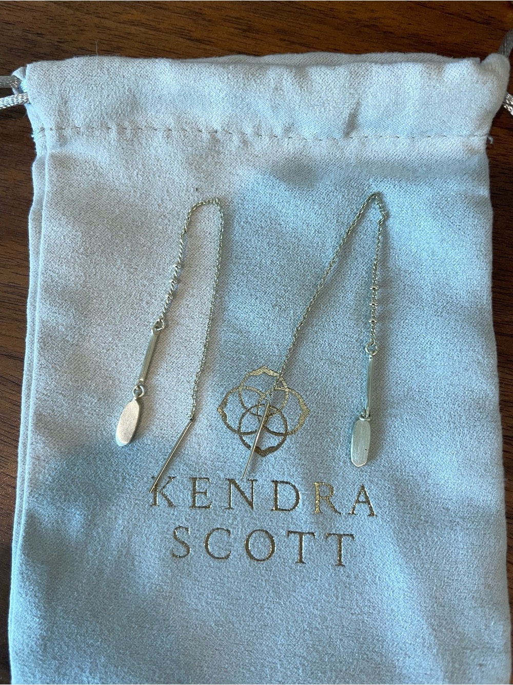 Kendra Scott Gold Threader Earrings